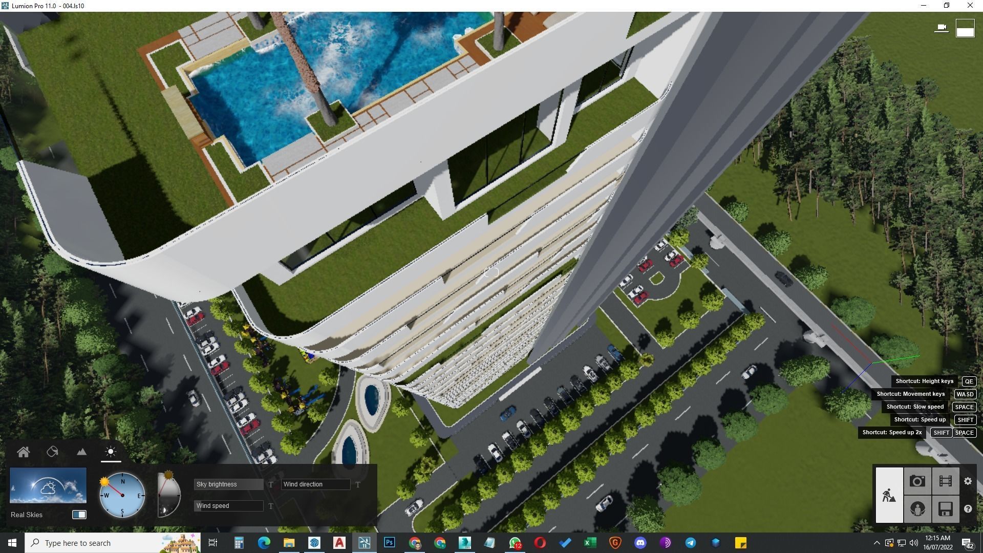 building skyscraper architecture building 3d model 3D model_43