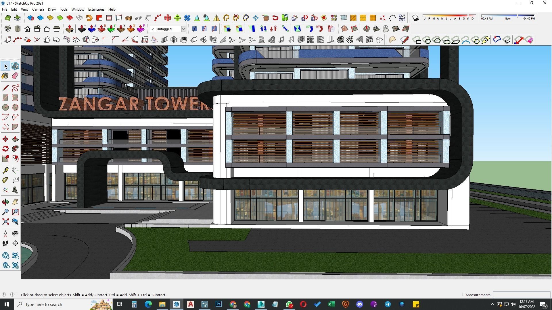 building skyscraper architecture building 3d model 3D model_59