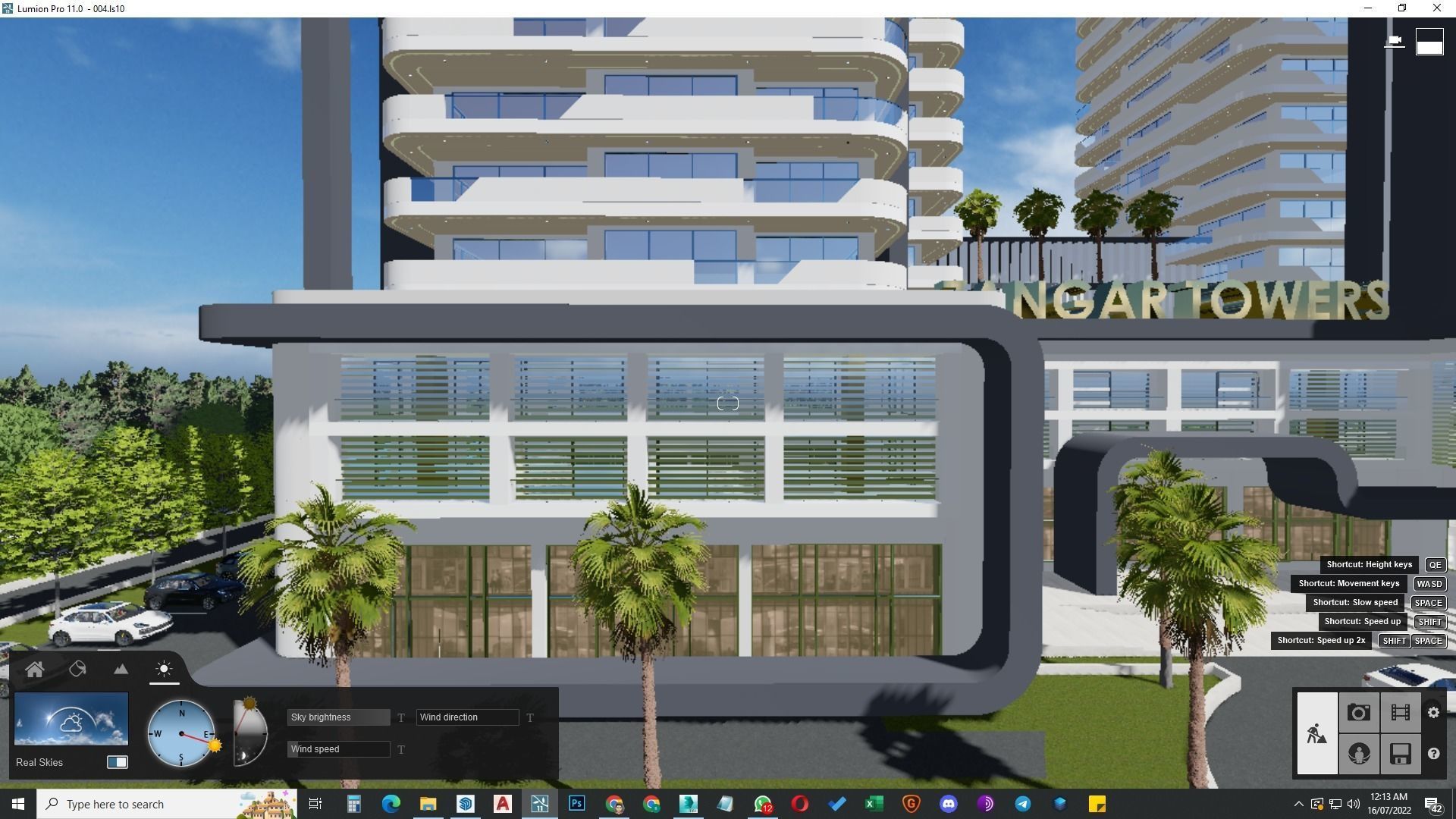 building skyscraper architecture building 3d model 3D model_22