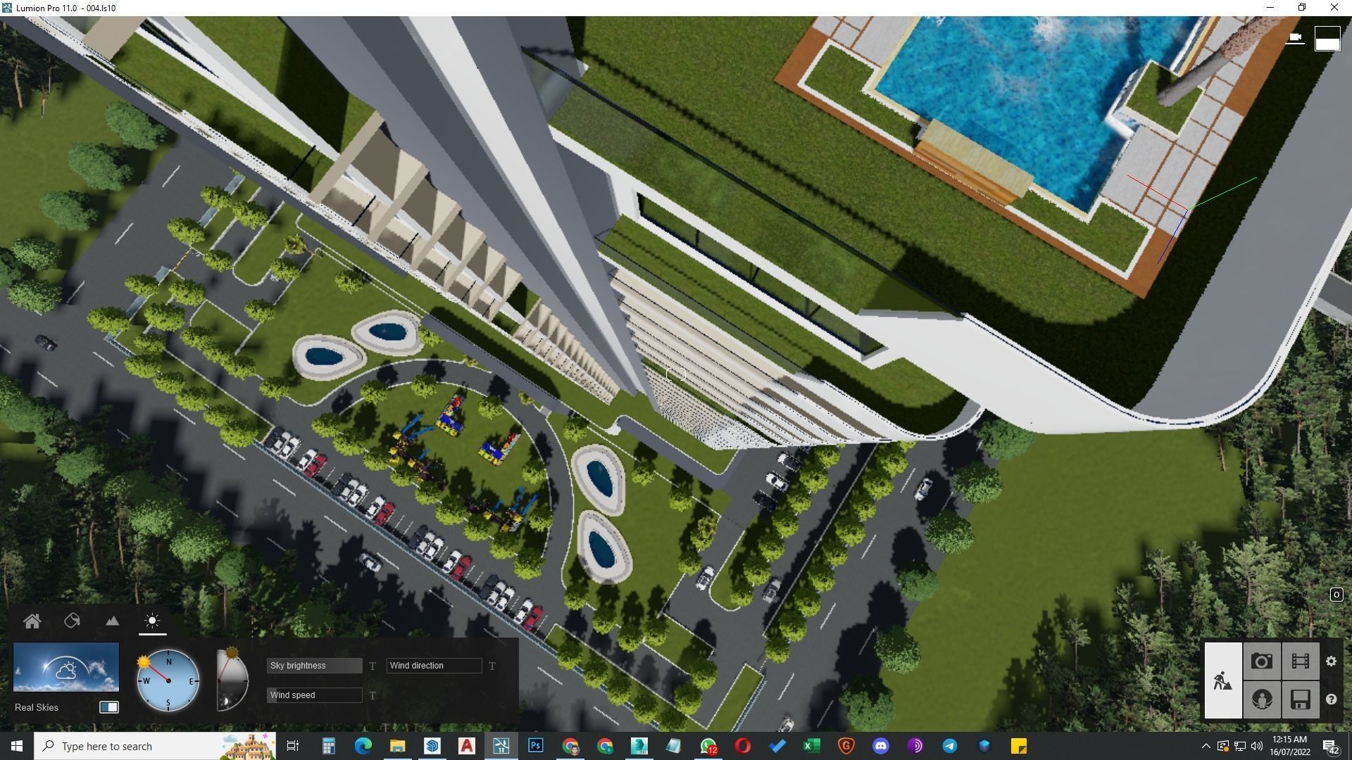 building skyscraper architecture building 3d model 3D model_42
