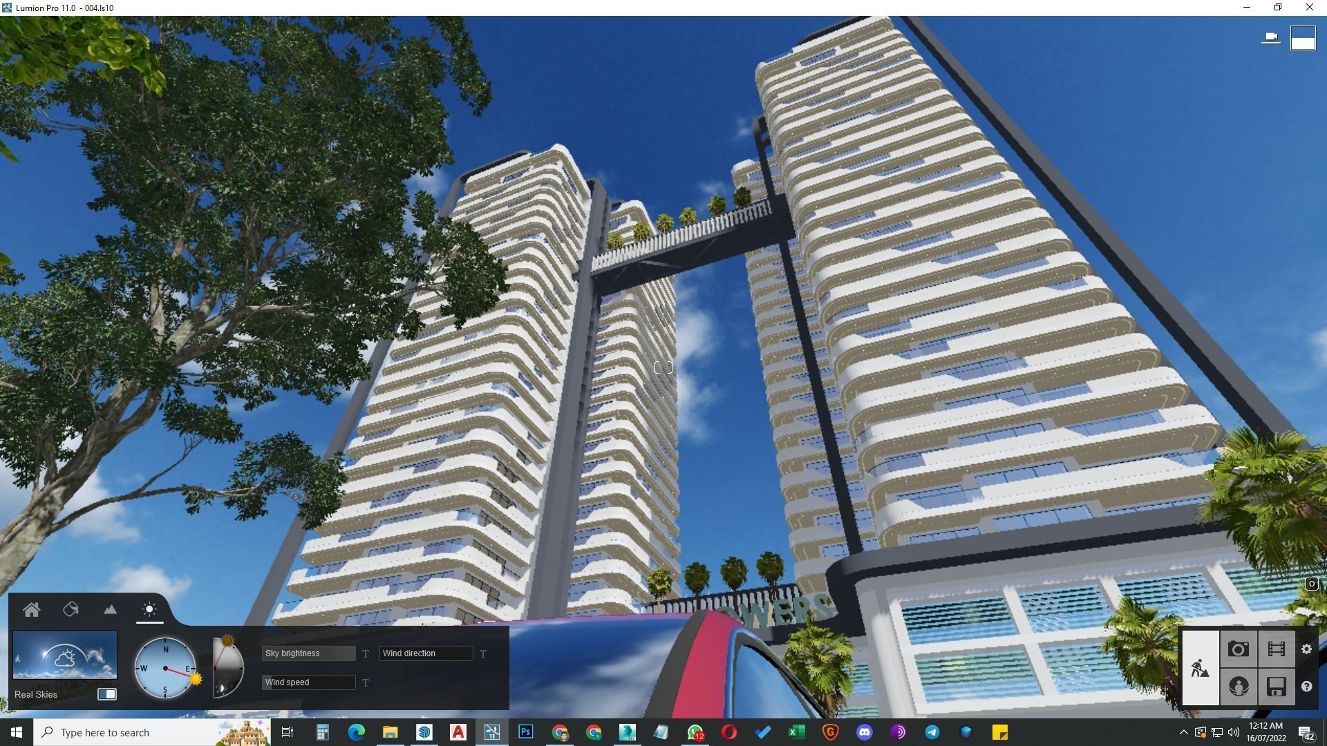 building skyscraper architecture building 3d model 3D model_11