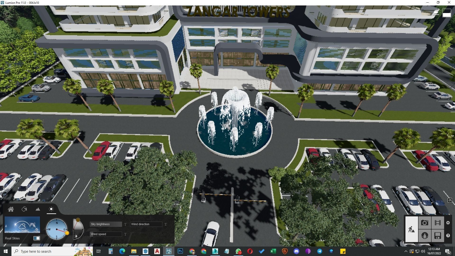 building skyscraper architecture building 3d model 3D model_16