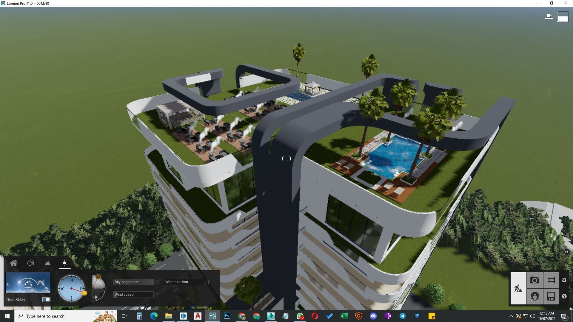 building skyscraper architecture building 3d model 3D model_25