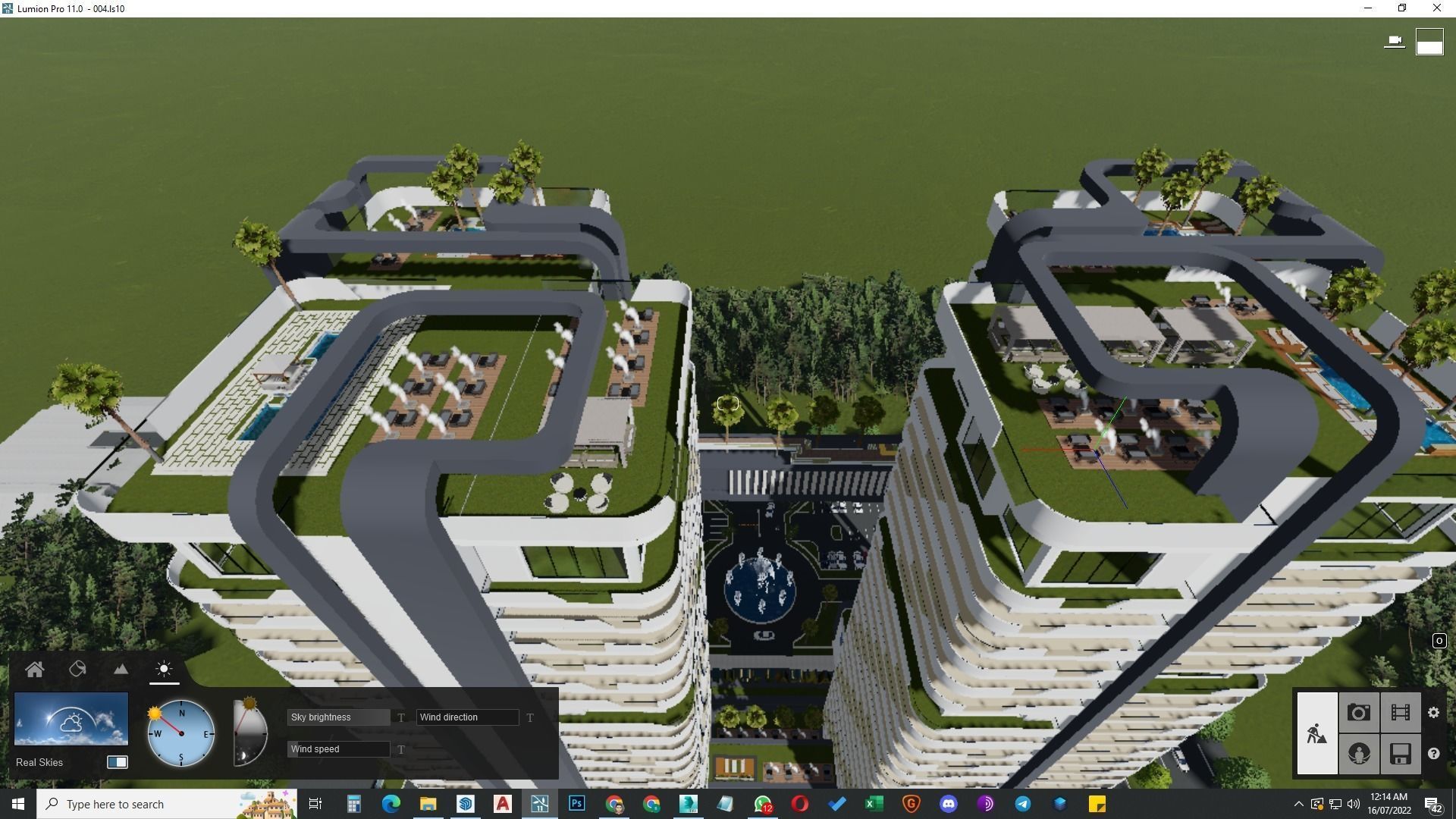 building skyscraper architecture building 3d model 3D model_37