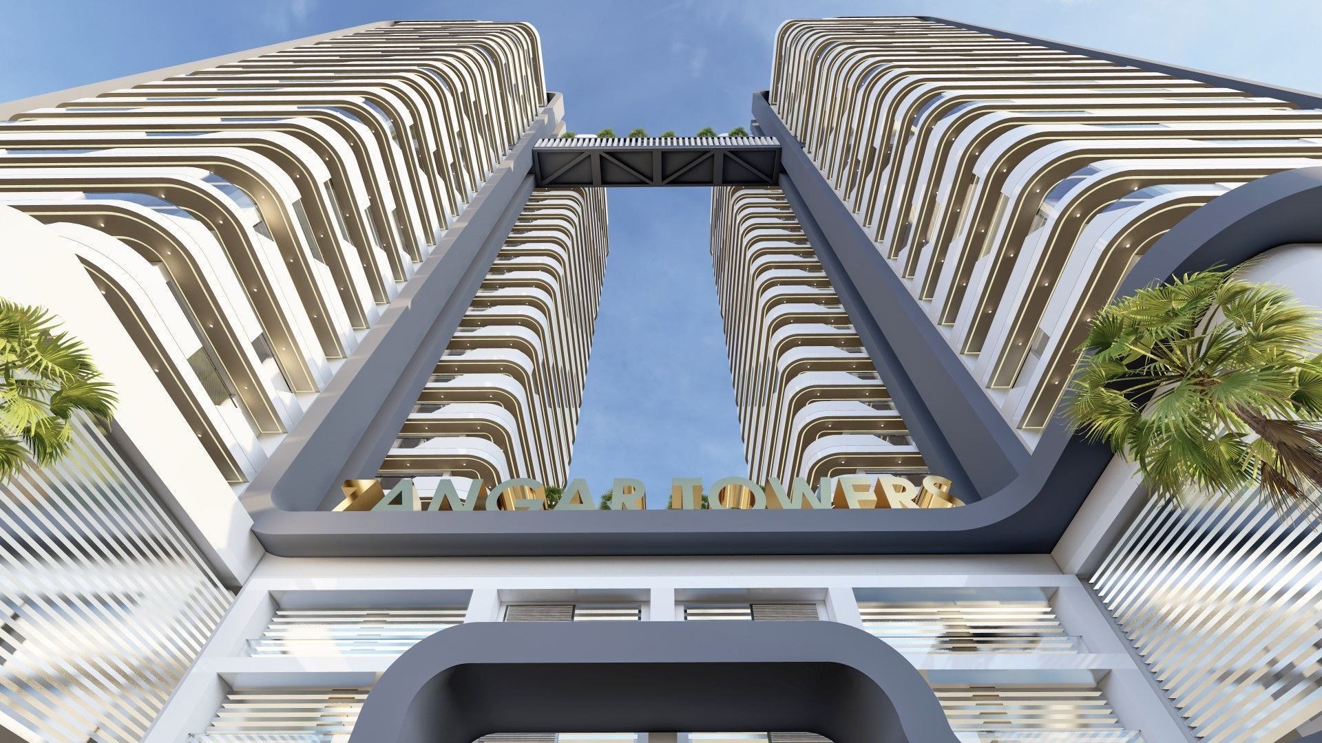 building skyscraper architecture building 3d model 3D model_4