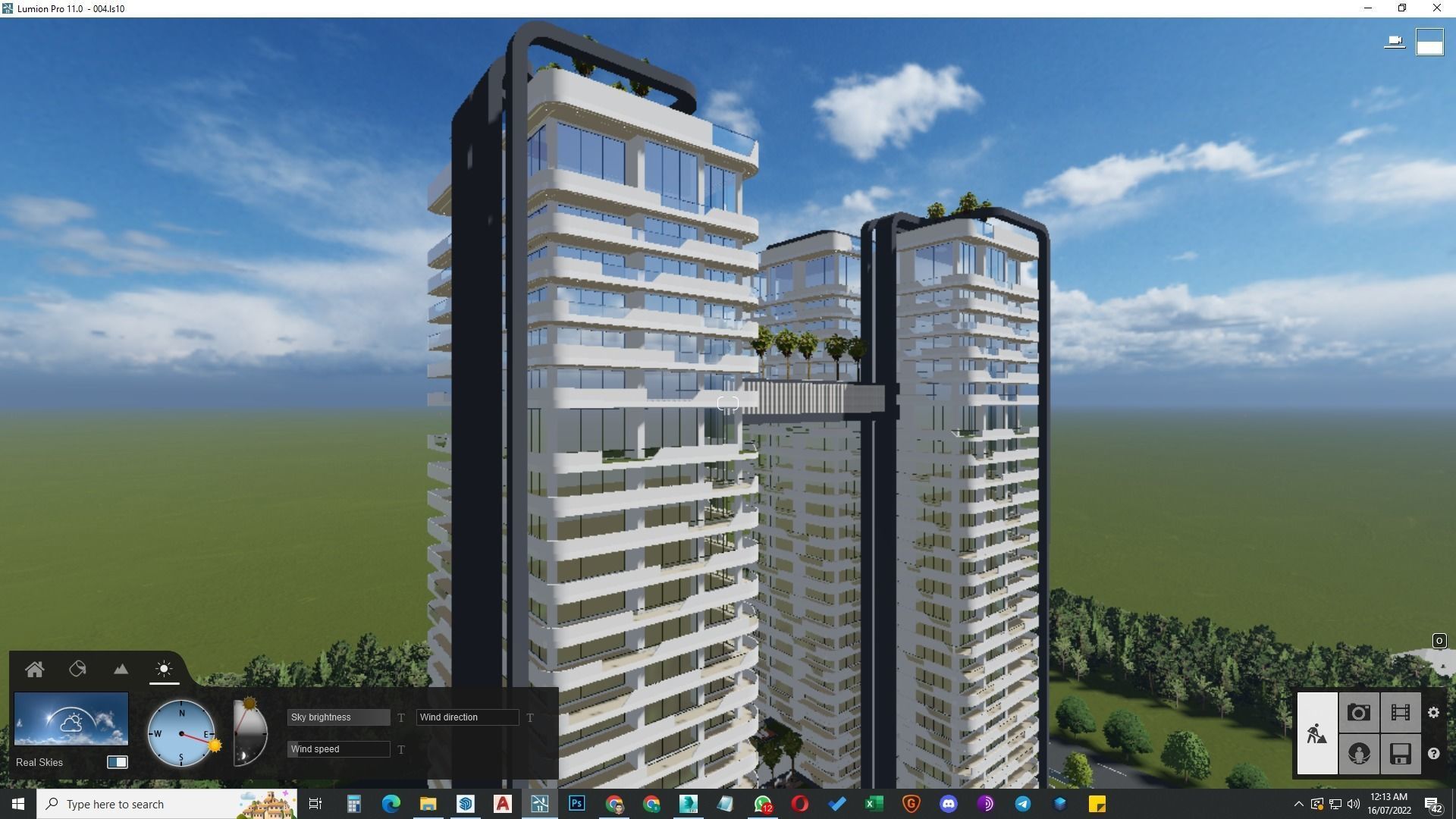 building skyscraper architecture building 3d model 3D model_19