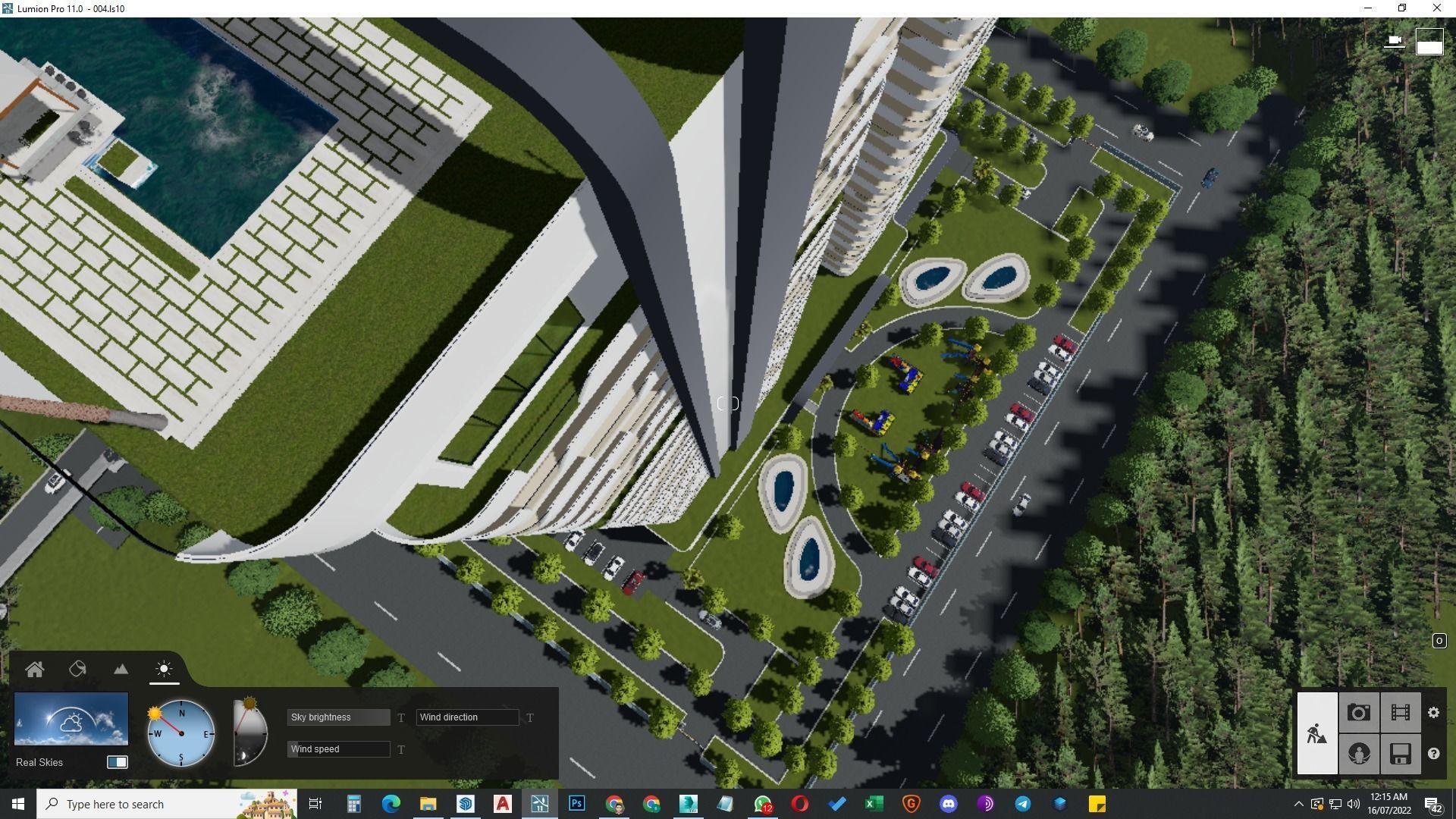 building skyscraper architecture building 3d model 3D model_40