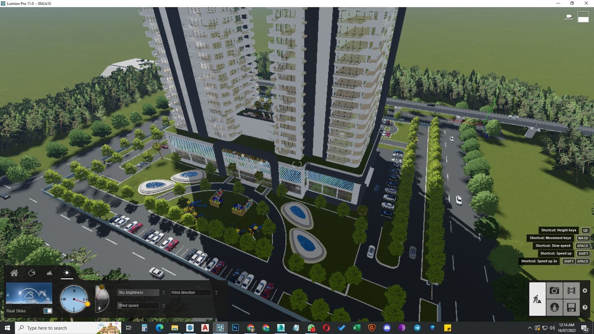 building skyscraper architecture building 3d model 3D model_34