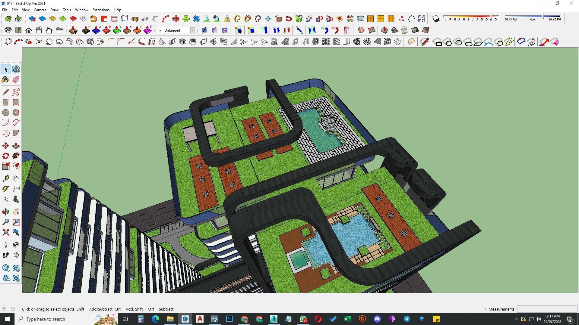 building skyscraper architecture building 3d model 3D model_65