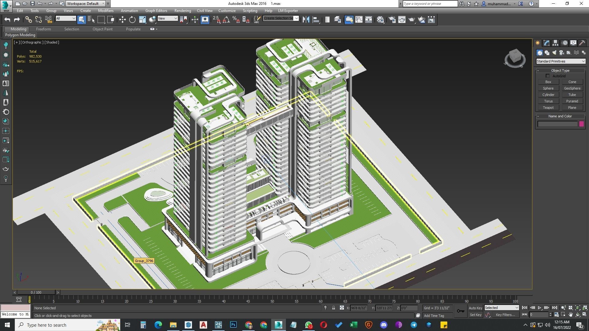 building skyscraper architecture building 3d model 3D model_47