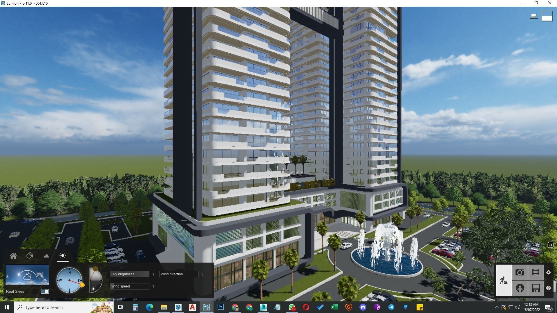 building skyscraper architecture building 3d model 3D model_18