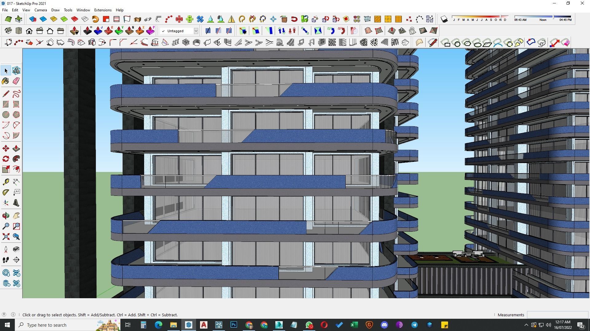 building skyscraper architecture building 3d model 3D model_62