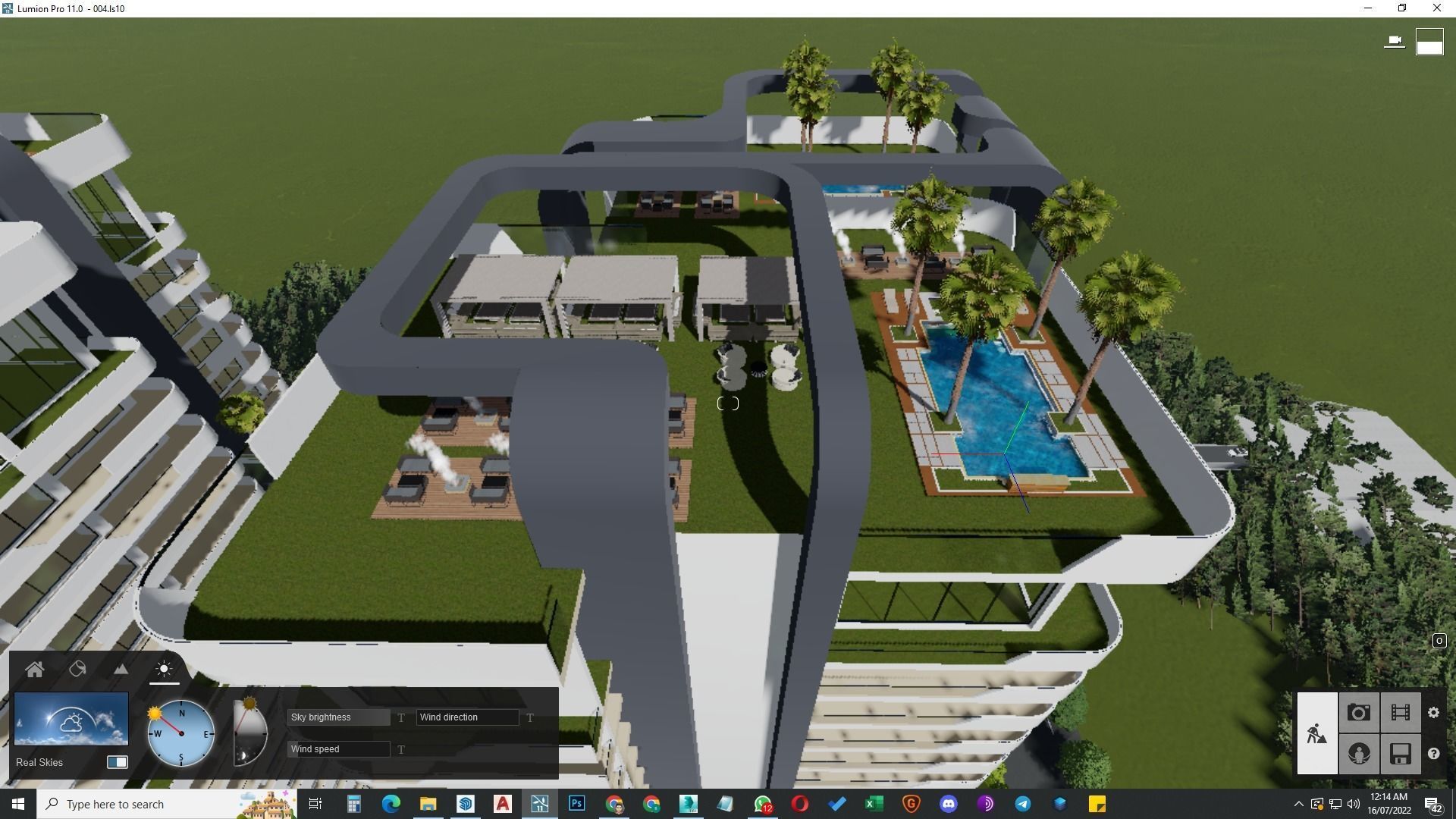 building skyscraper architecture building 3d model 3D model_38