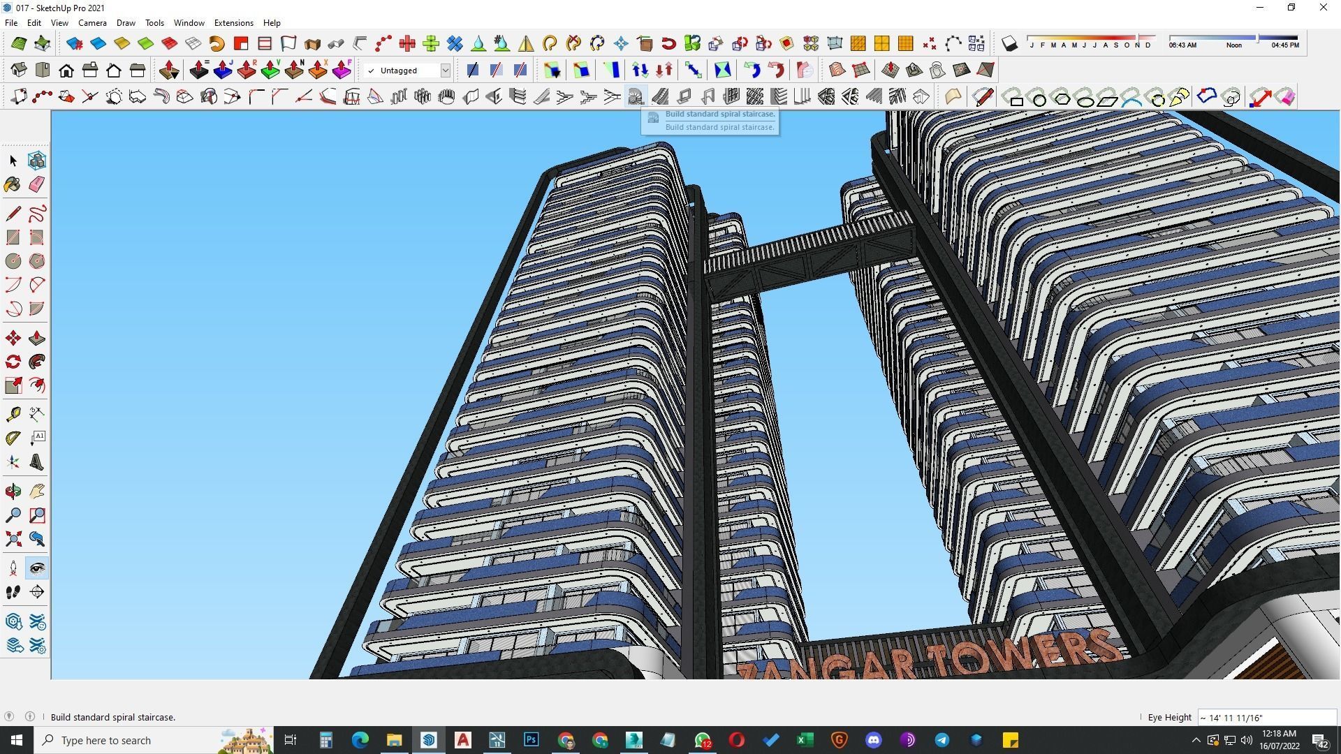 building skyscraper architecture building 3d model 3D model_72
