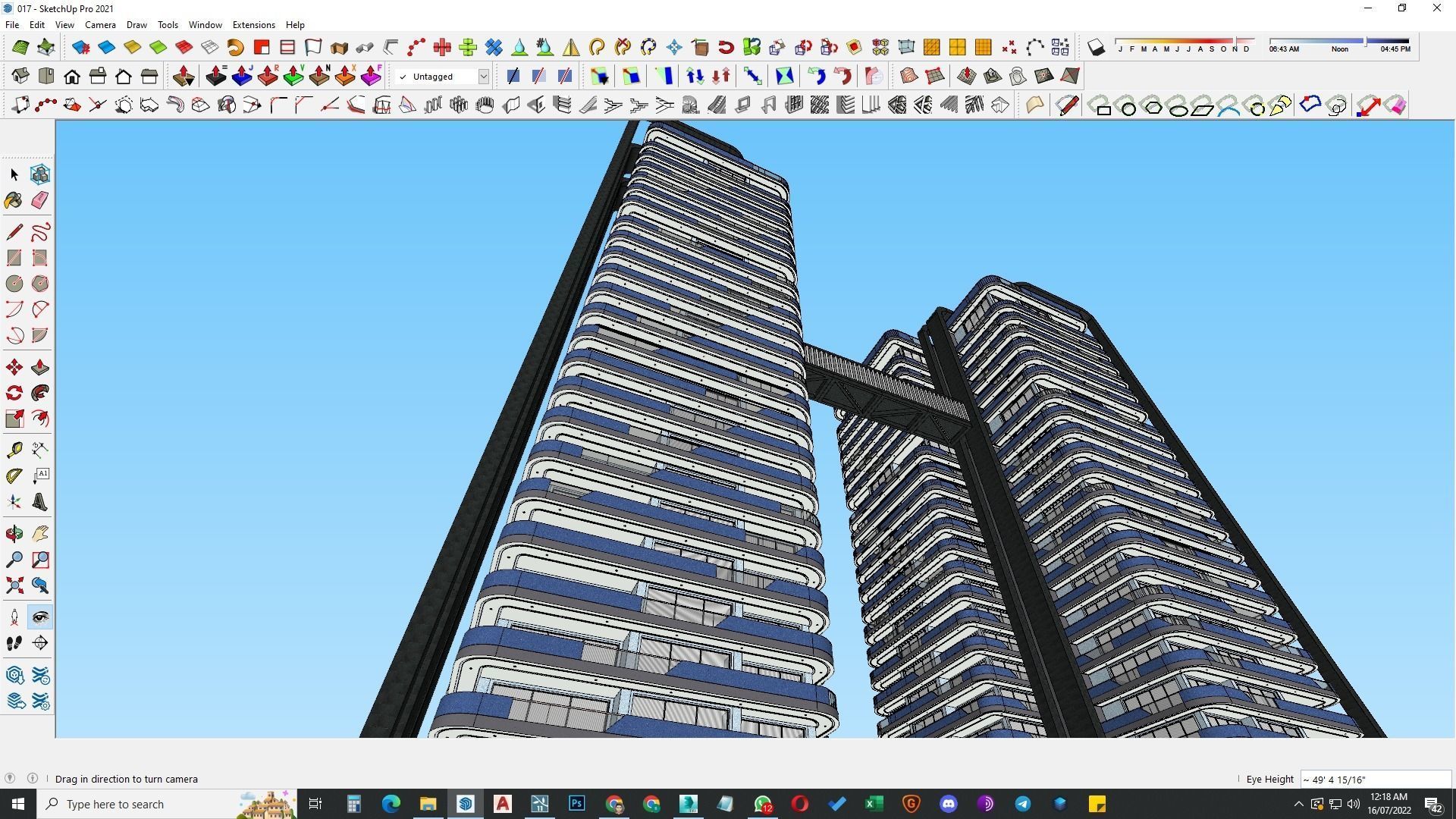 building skyscraper architecture building 3d model 3D model_73