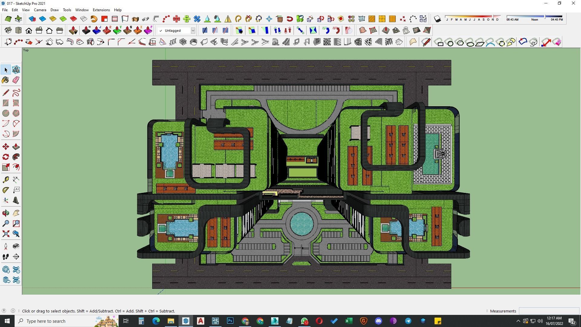 building skyscraper architecture building 3d model 3D model_66