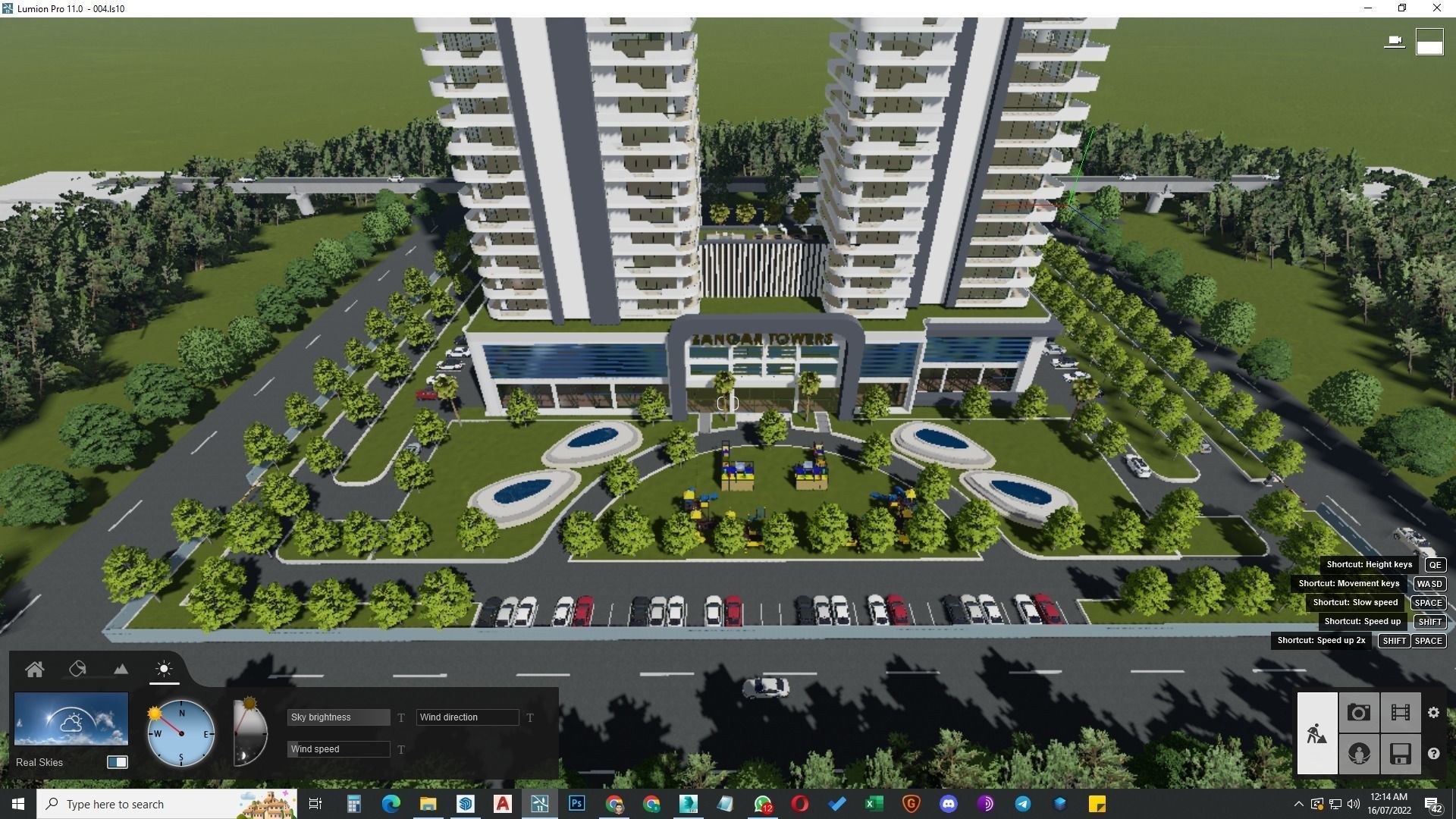 building skyscraper architecture building 3d model 3D model_35