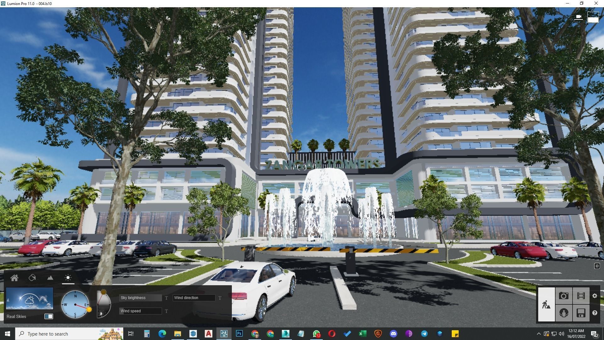 building skyscraper architecture building 3d model 3D model_10