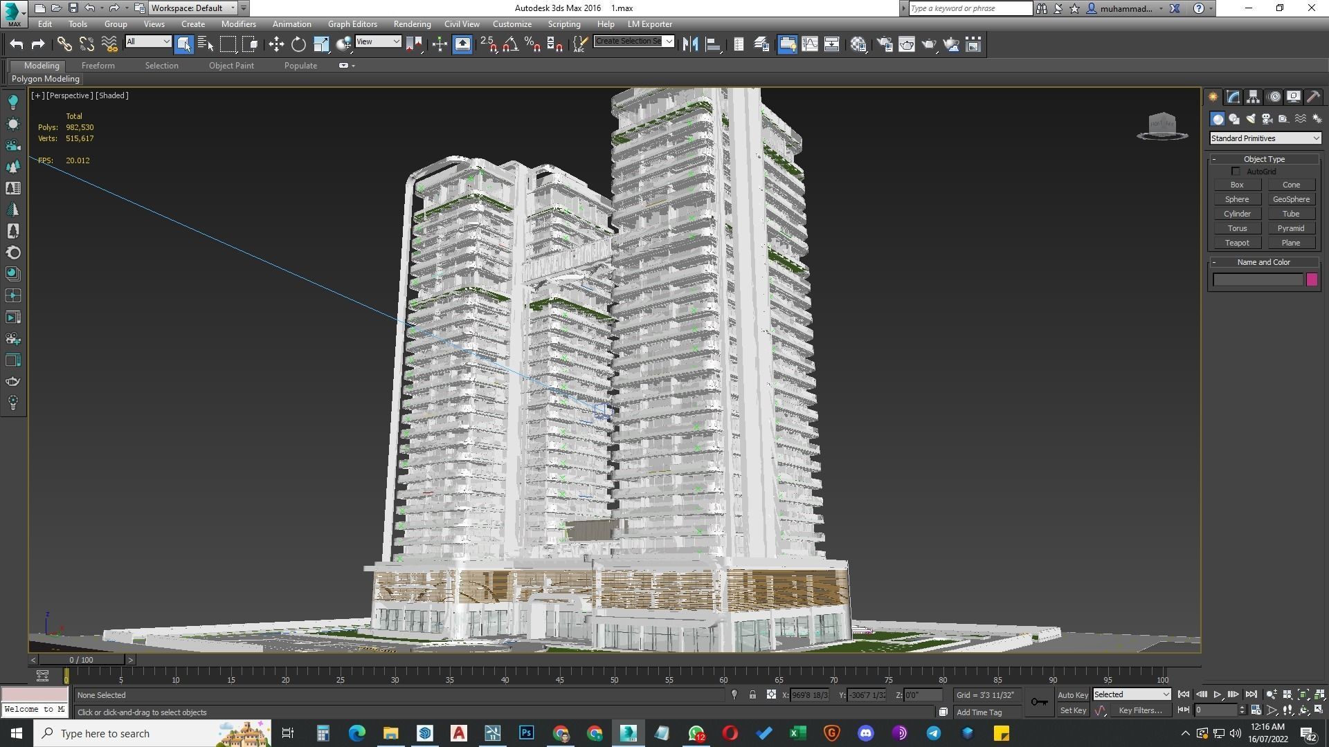 building skyscraper architecture building 3d model 3D model_49
