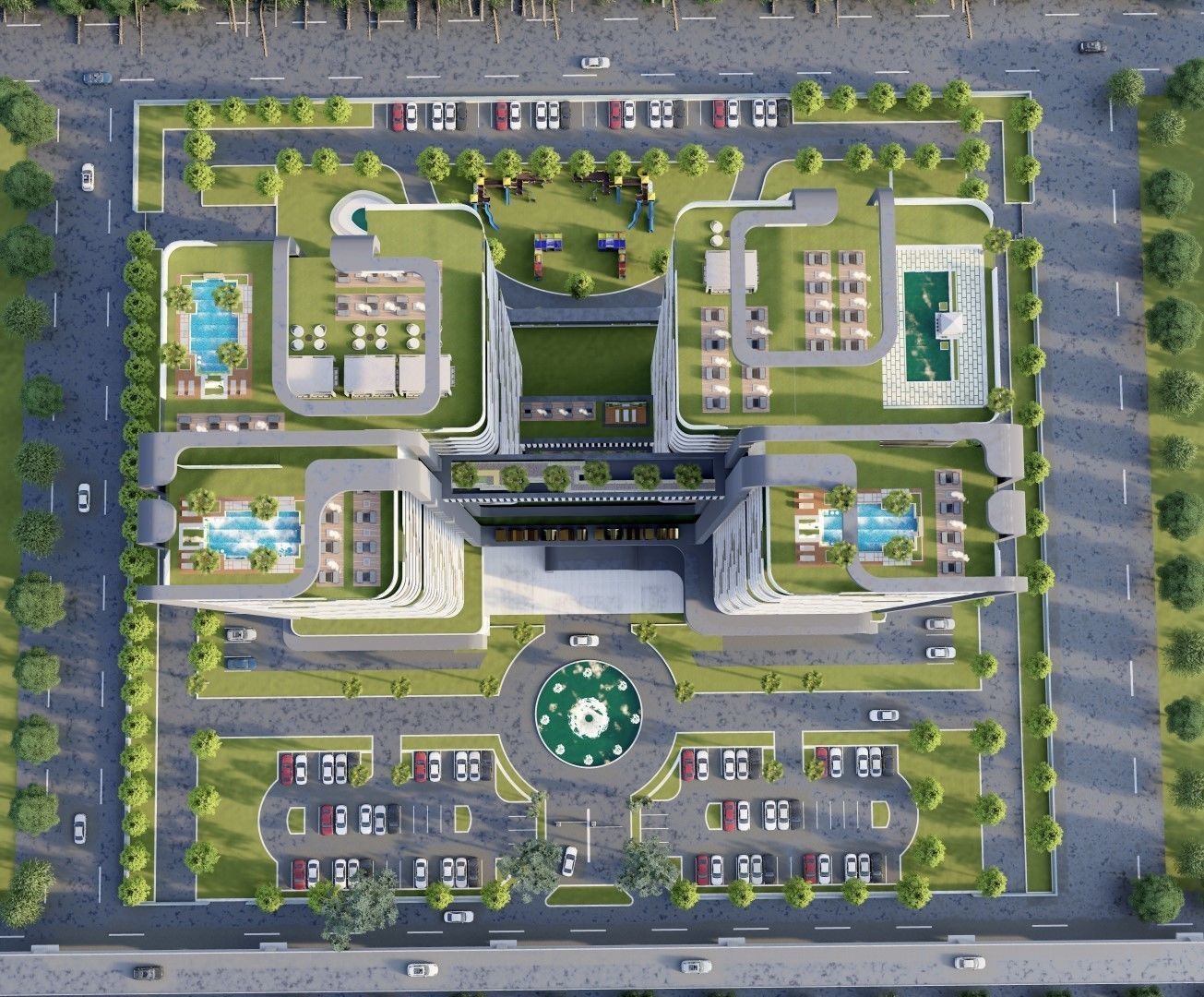 building skyscraper architecture building 3d model 3D model_7