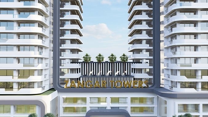 building skyscraper architecture building 3d model 3D model 3