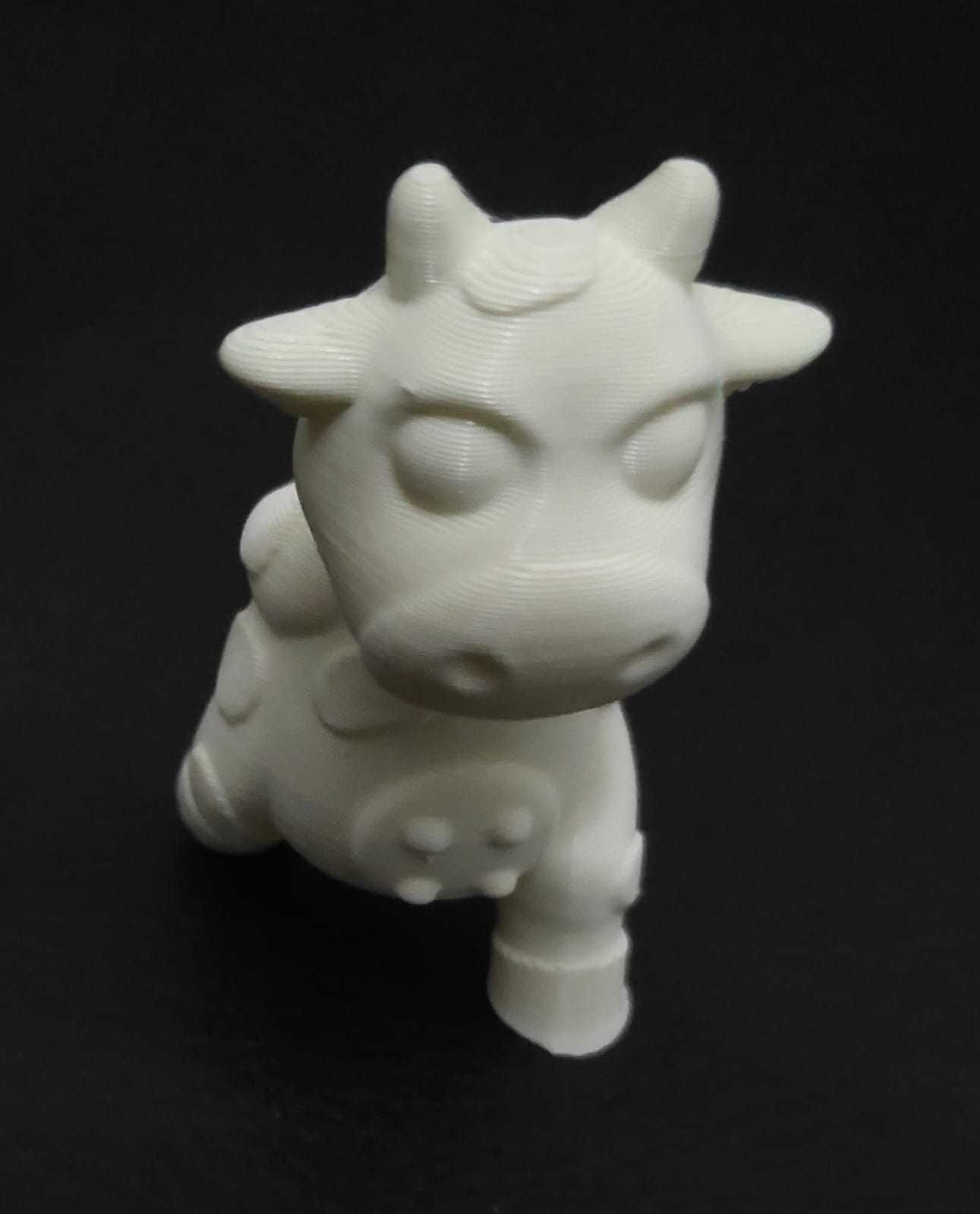 Worried Cow 3D print model_11