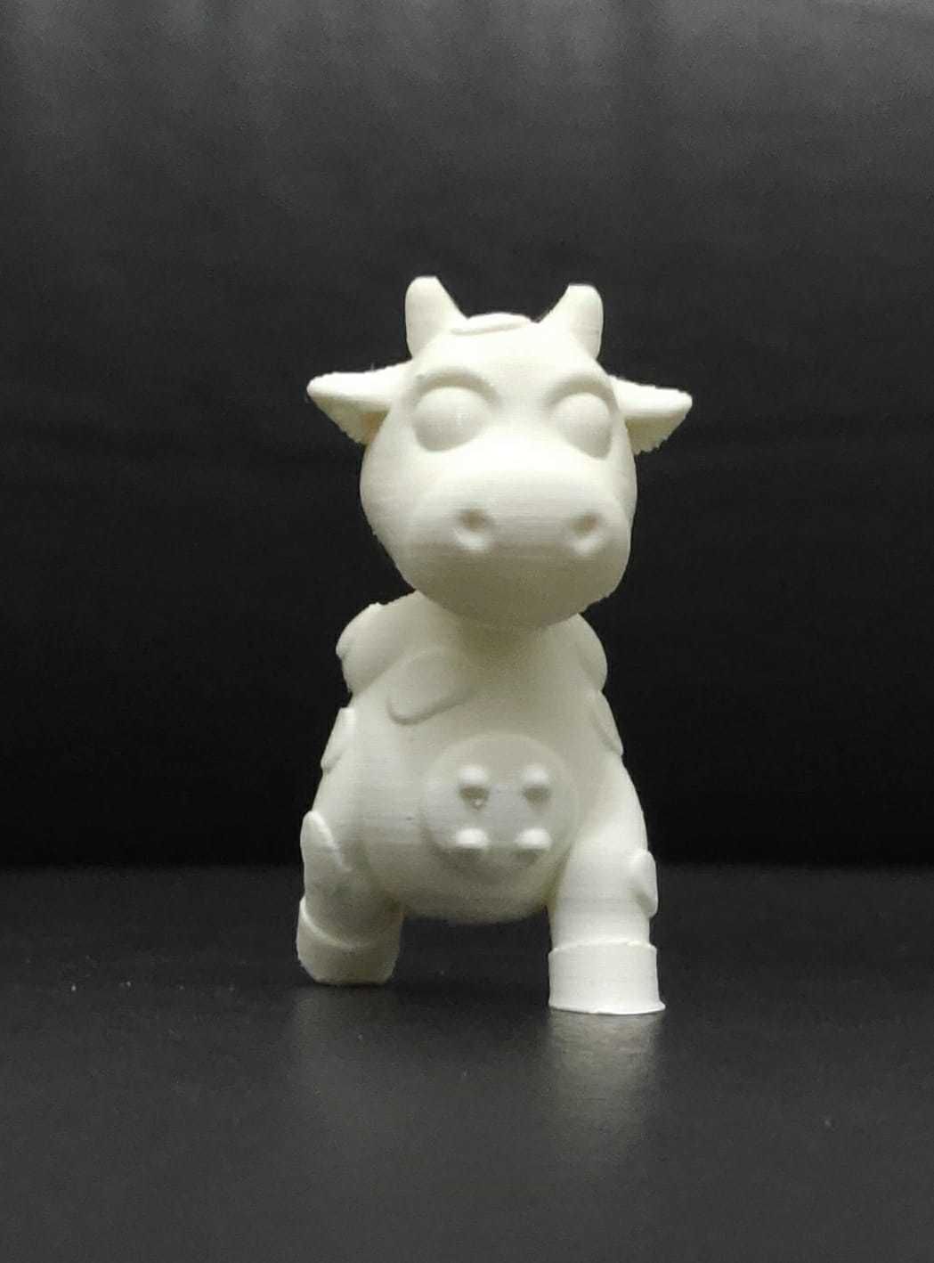 Worried Cow 3D print model_4