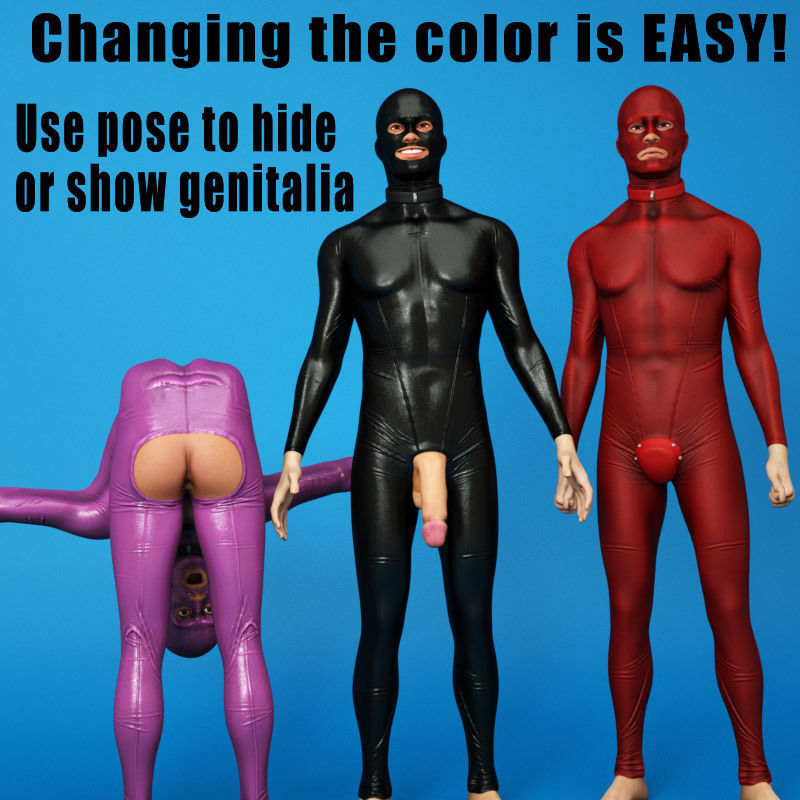 the Gimp pose 3D model_2