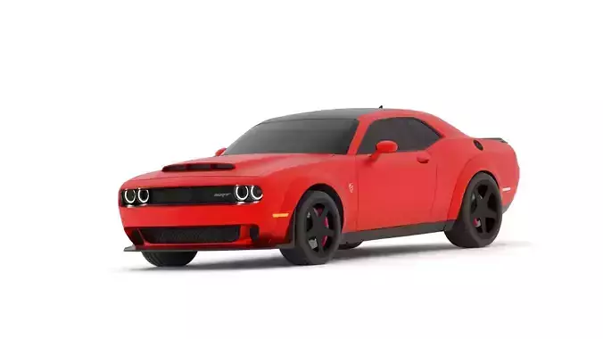 Dodge Demon Challenger 3D model