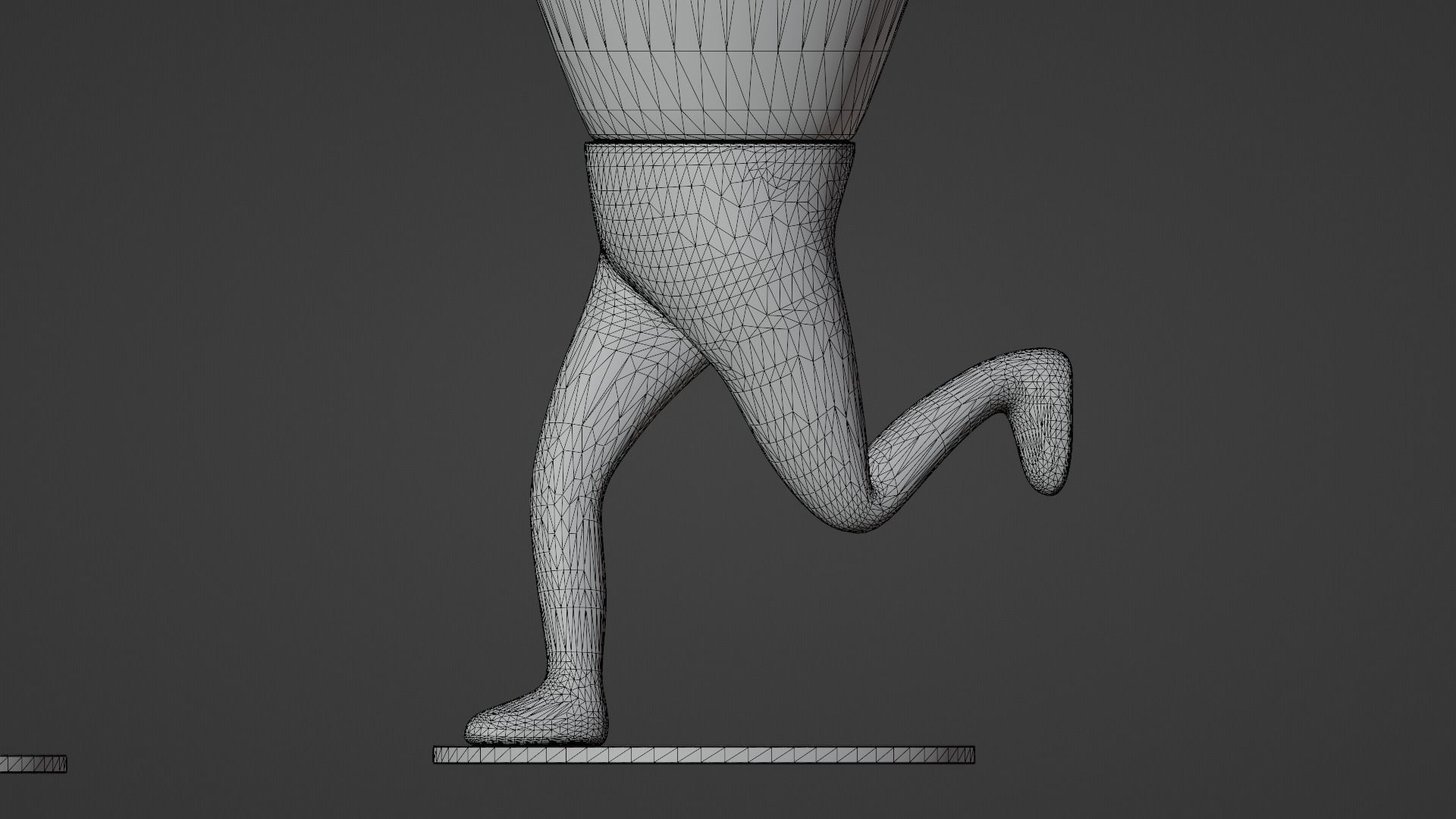 Succulent and Cactus in pot Low-poly 3D model_8