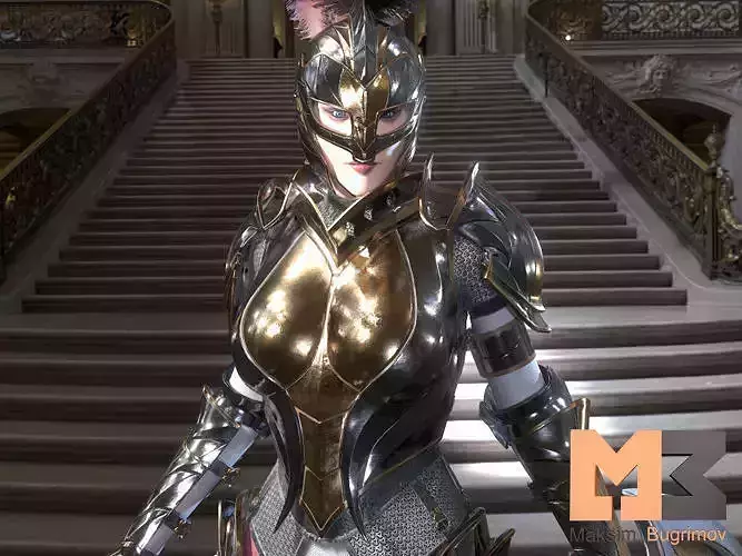 Knight 04 Fantasy Woman