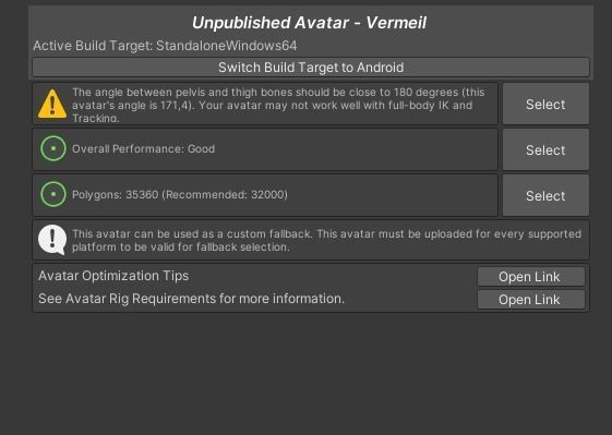 Vermeil in gold VRChat Avatar PC  3D model_5