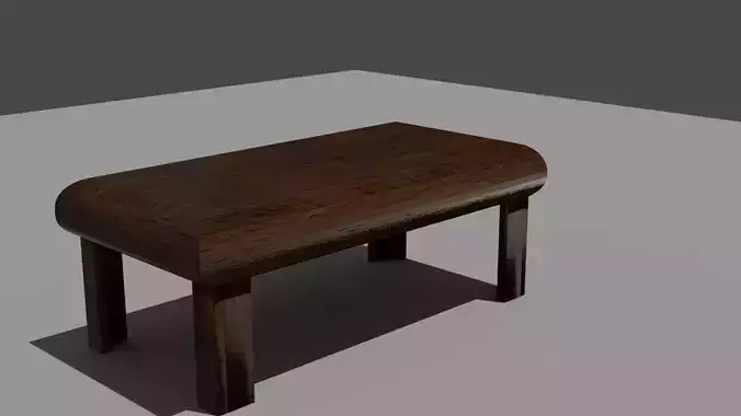 Simple coffee table