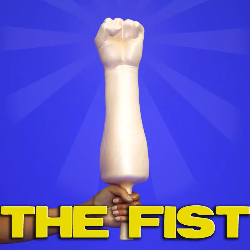 the Fist person holding up 3D model