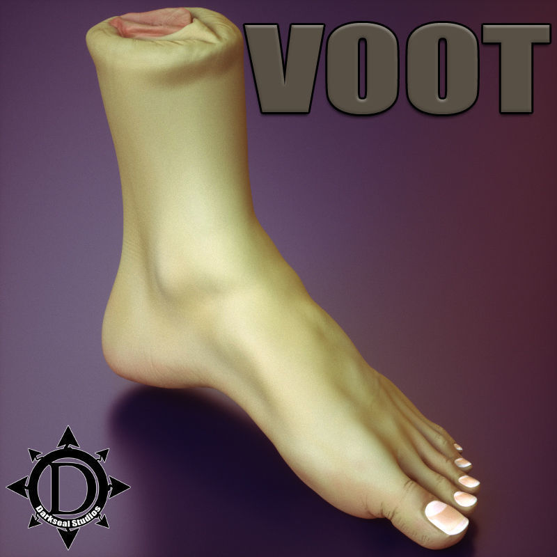 Voot for Poser and Daz 3D model_5