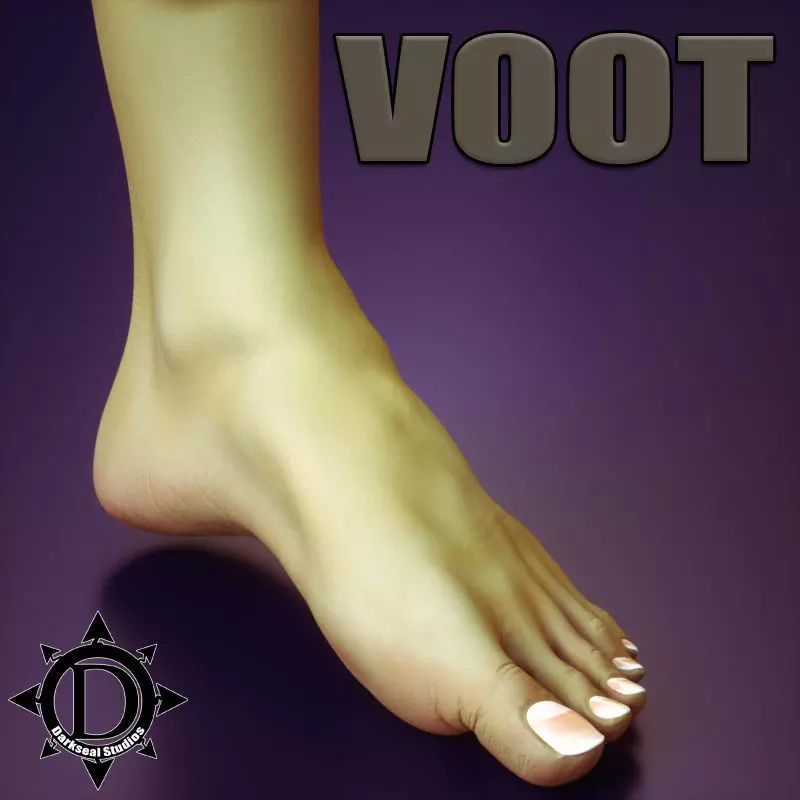 Voot for Poser and Daz 3D model_0