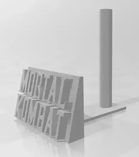 Mortal Kombat Mask Stand