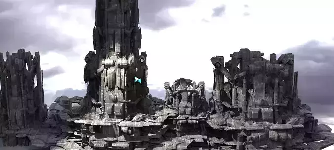 Advanced Ancient Civilization Ship architecture 5