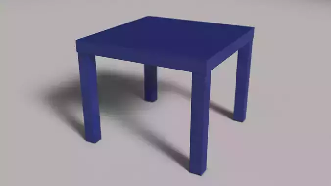 TABLE---Square side table