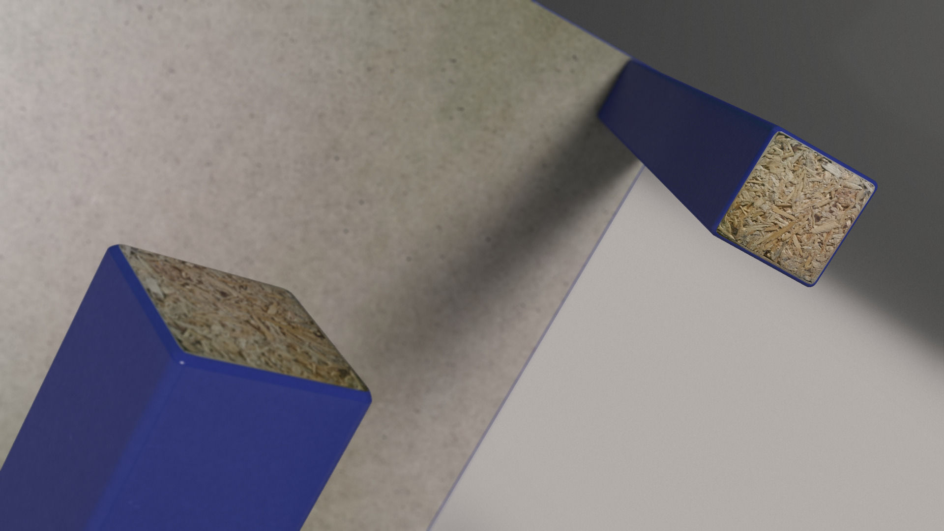 TABLE---Square side table Free low-poly 3D model_6