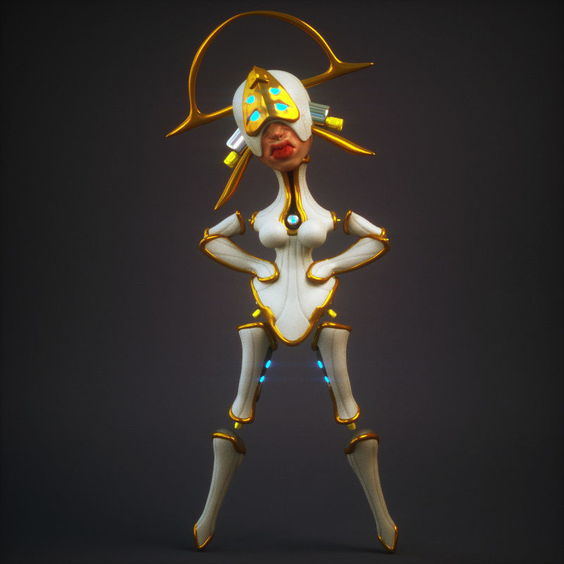 Rift Guardian 3D model_7