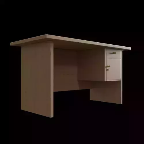 Table desk with drawers