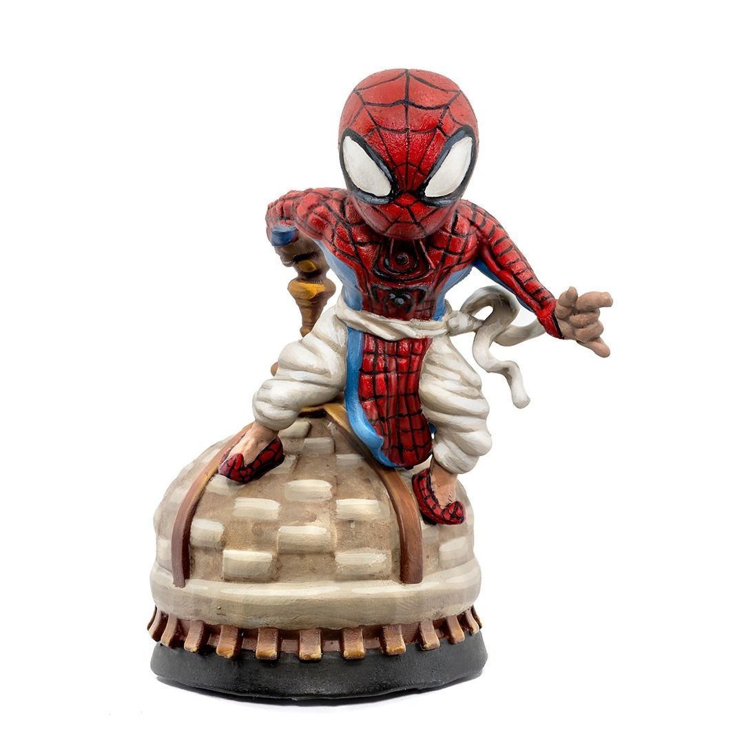 Marvel United Spider-Man India STL for 3D printing 3D print model_1
