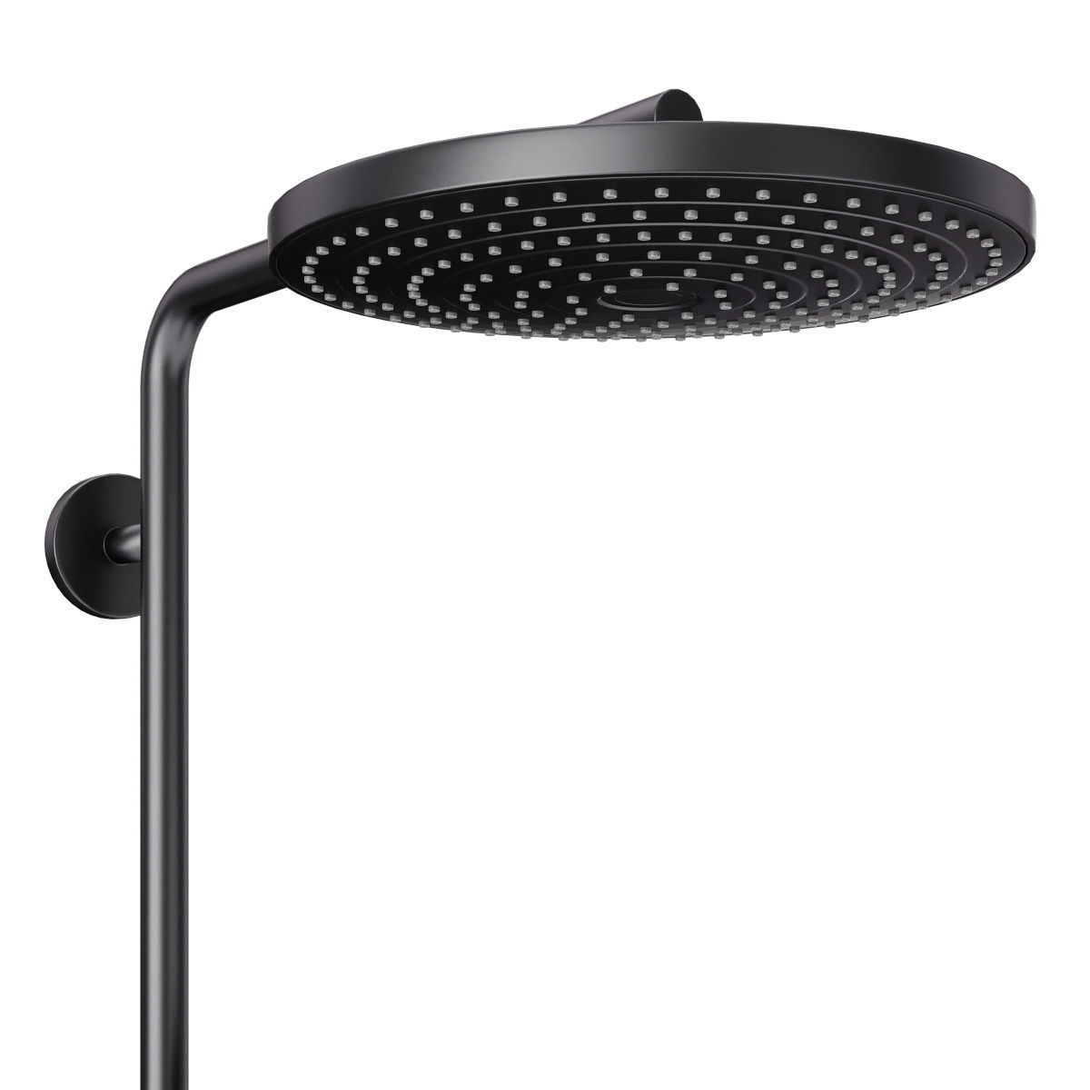 Faucets and shower systems Hansgrohe black set 169 3D model_14