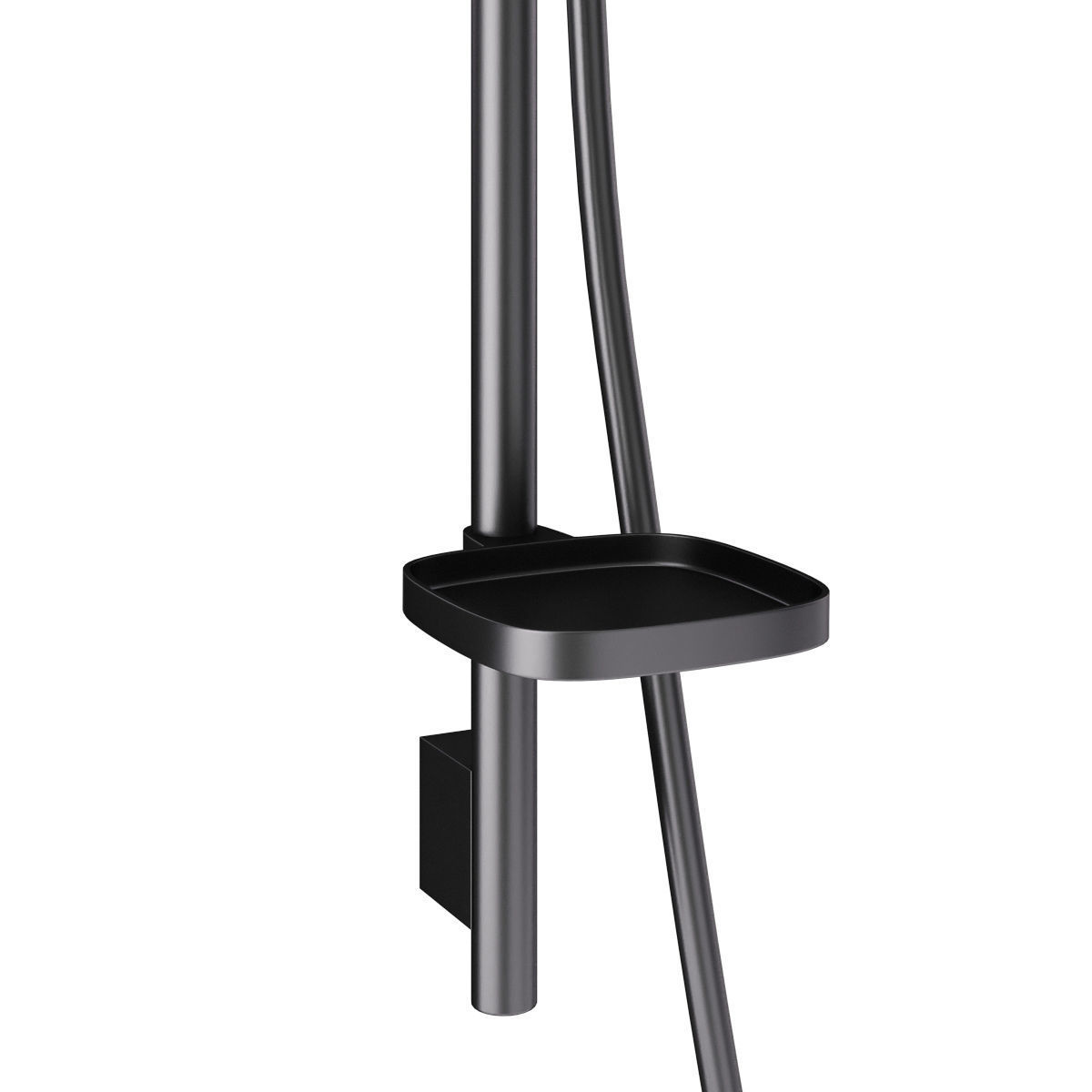 Faucets and shower systems Hansgrohe black set 169 3D model_8