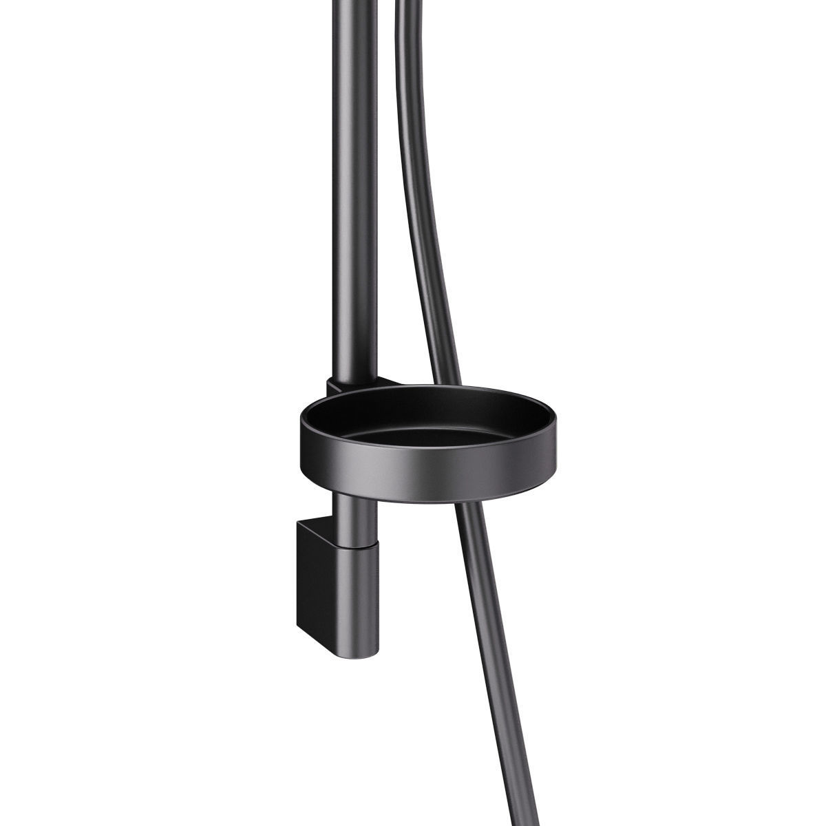 Faucets and shower systems Hansgrohe black set 169 3D model_10