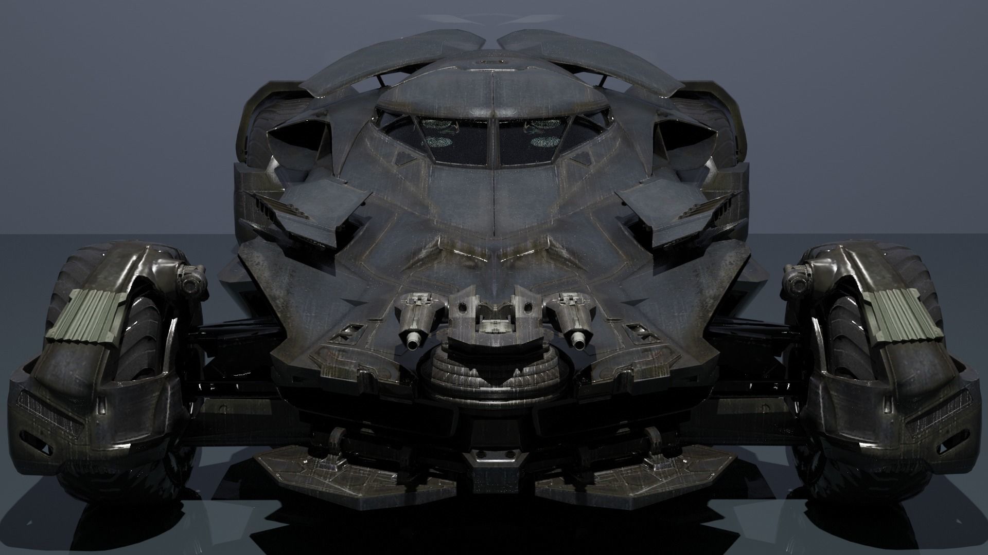 Ben Affleck Batman 3D model_2