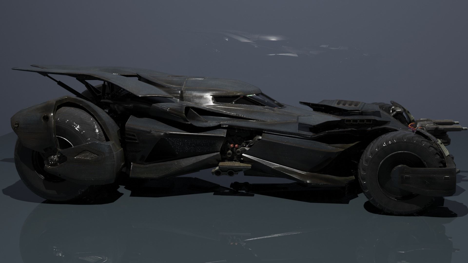 Ben Affleck Batman 3D model_3