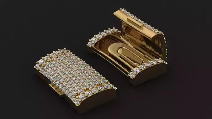 Cuban lock 12mm curve 