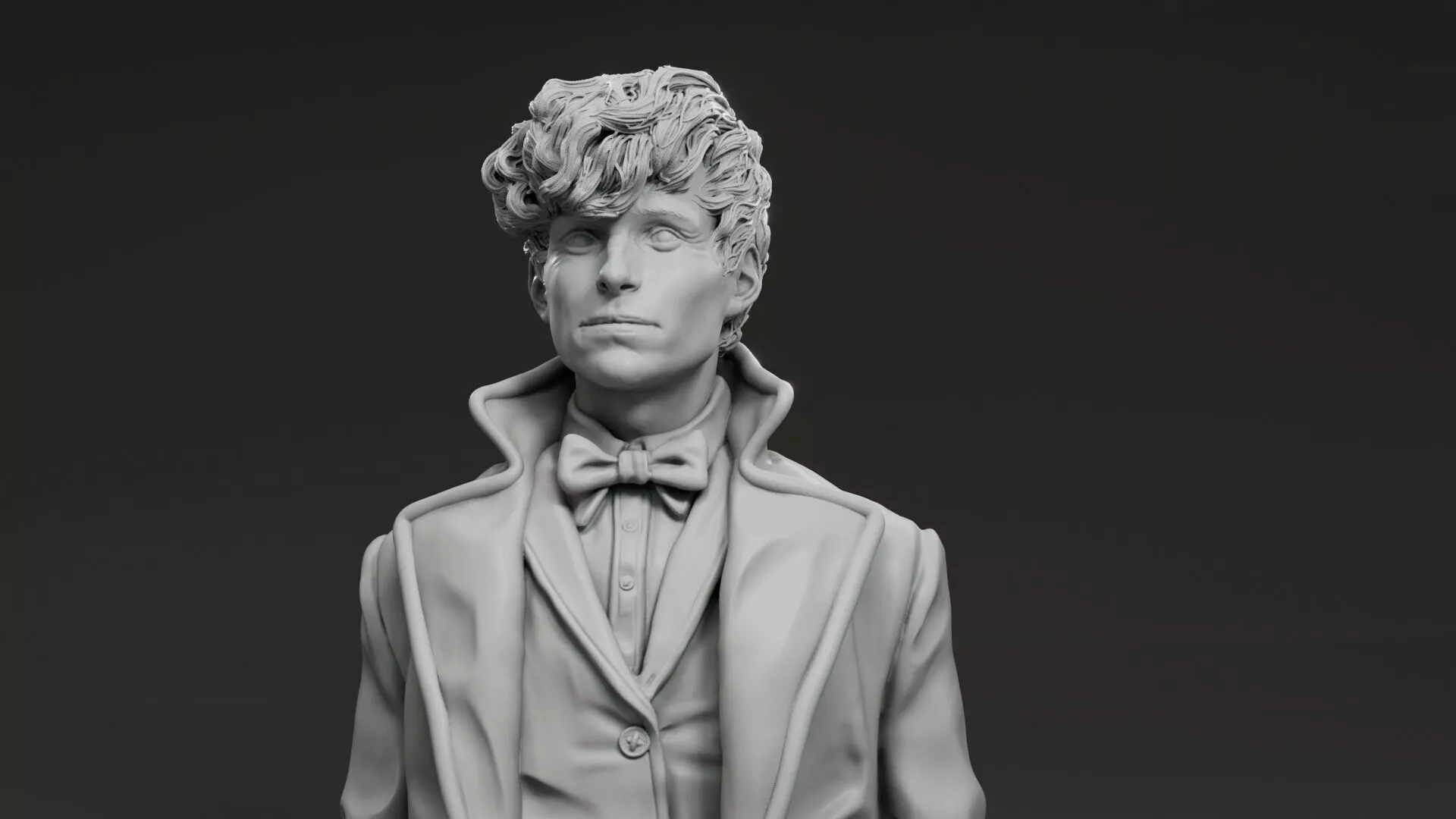 Eddie Redmayne - Newt Scamander - Fantastic Beasts 3D print model